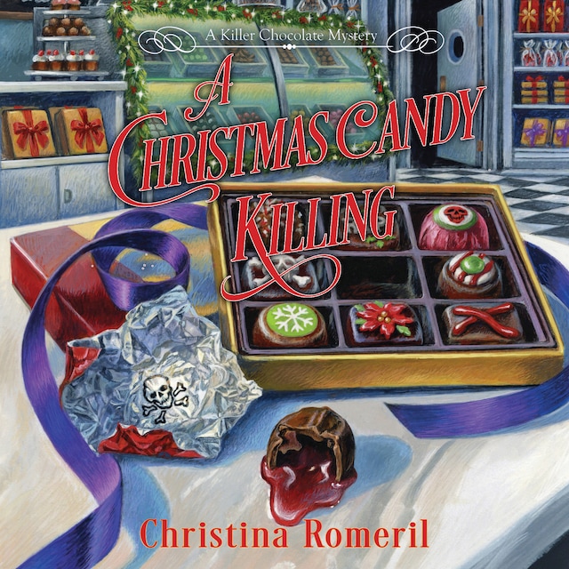 Book cover for A Christmas Candy Killing