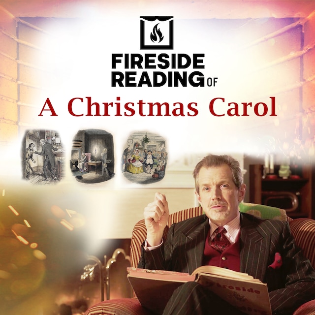 Book cover for Fireside Reading of A Christmas Carol