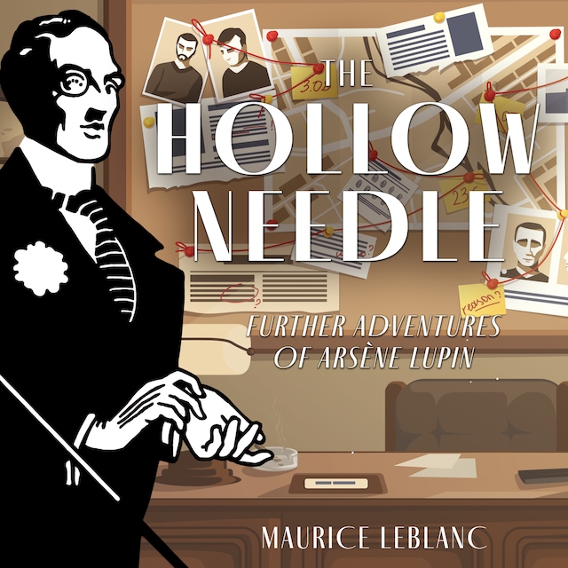 Book cover for The Hollow Needle