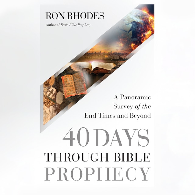 Book cover for 40 Days Through Bible Prophecy