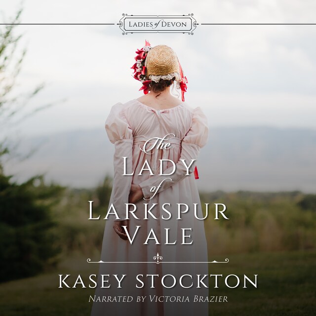Book cover for The Lady of Larkspur Vale