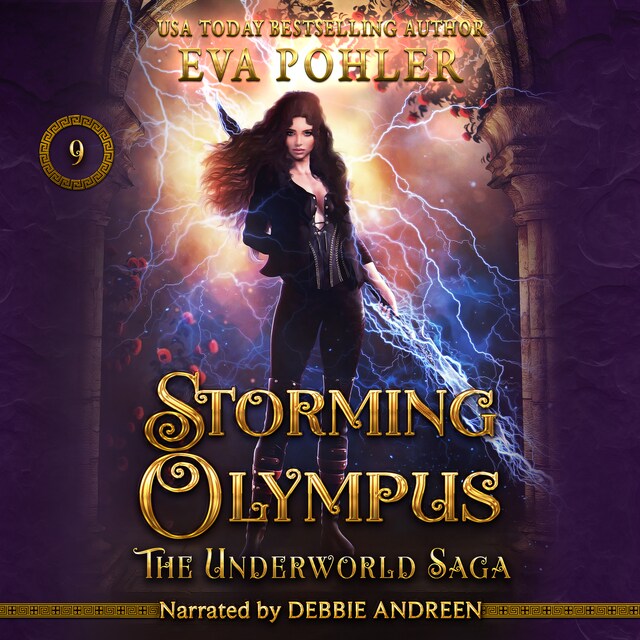 Copertina del libro per Storming Olympus