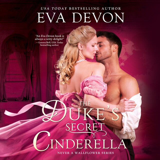 Book cover for The Duke's Secret Cinderella