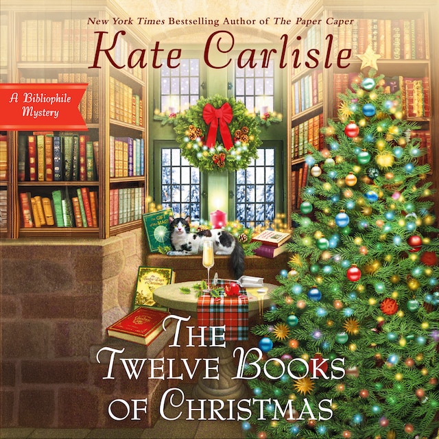 Couverture de livre pour The Twelve Books of Christmas