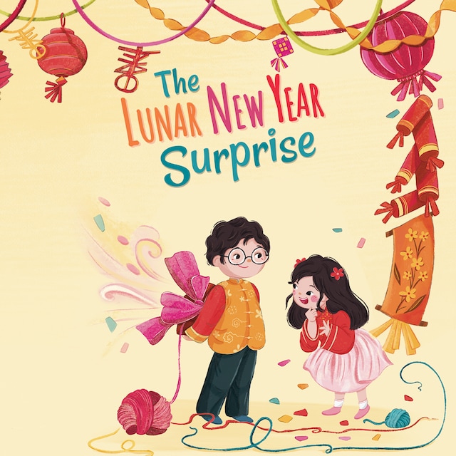 Kirjankansi teokselle The Lunar New Year Surprise