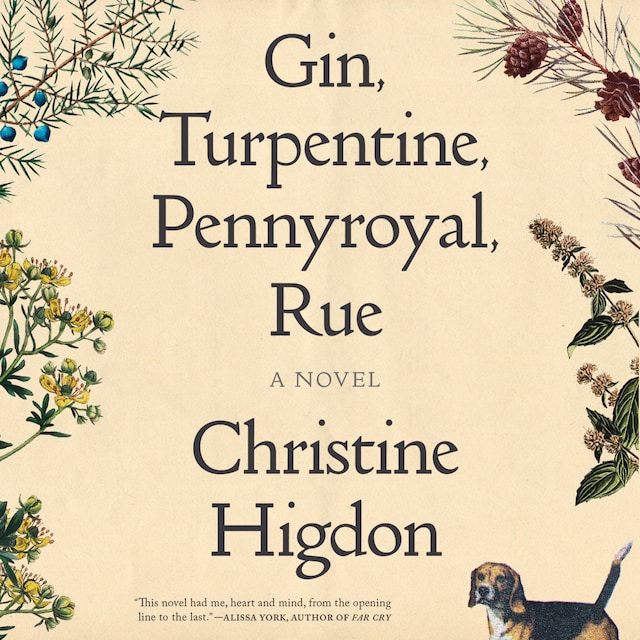 Buchcover für Gin, Turpentine, Pennyroyal, Rue