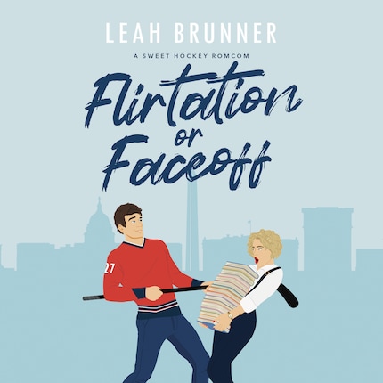Flirtation or Faceoff bookCoverFor