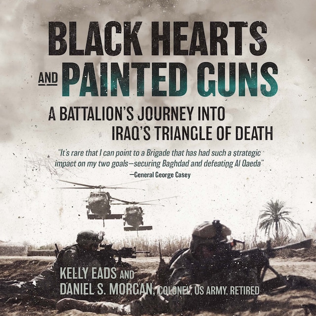 Kirjankansi teokselle Black Hearts and Painted Guns