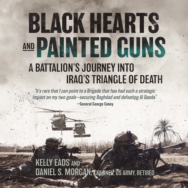 Couverture de livre pour Black Hearts and Painted Guns