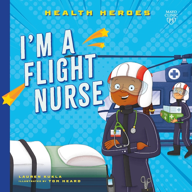 Book cover for I'm a Flight Nurse