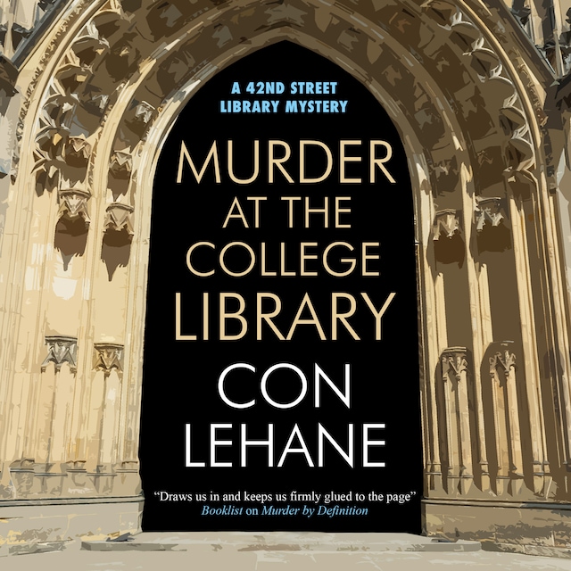 Kirjankansi teokselle Murder at the College Library