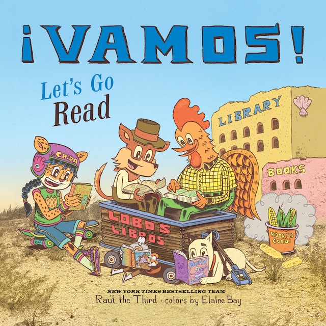Kirjankansi teokselle ¡Vamos! Let's Go Read