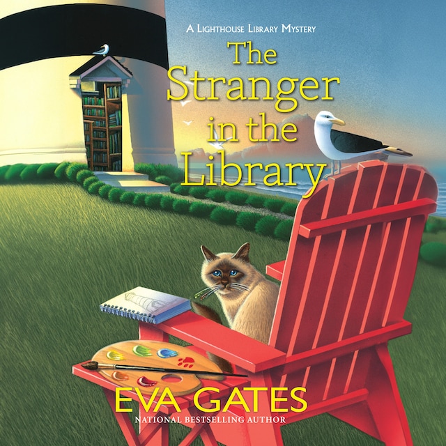 Boekomslag van The Stranger in the Library