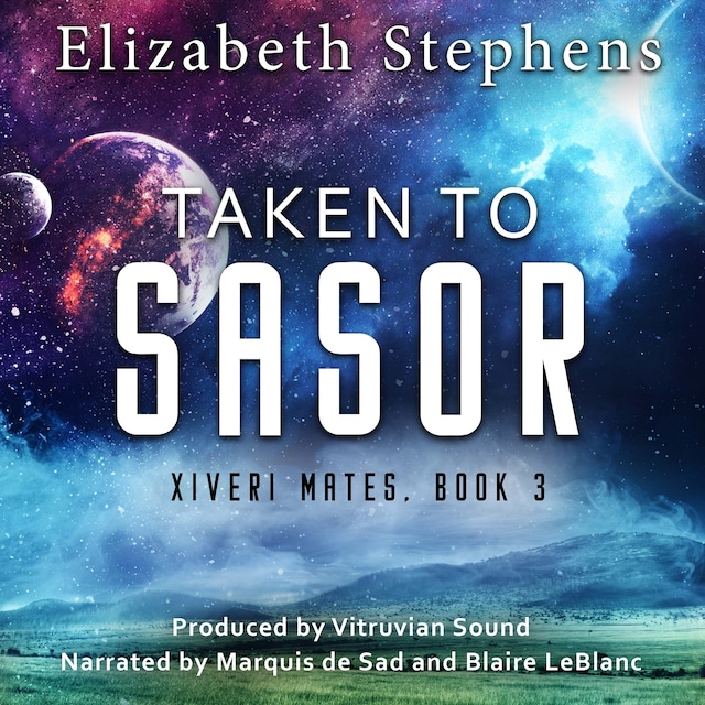 Boekomslag van Taken to Sasor: An Alien Shifter Romance (Xiveri Mates Book 3)