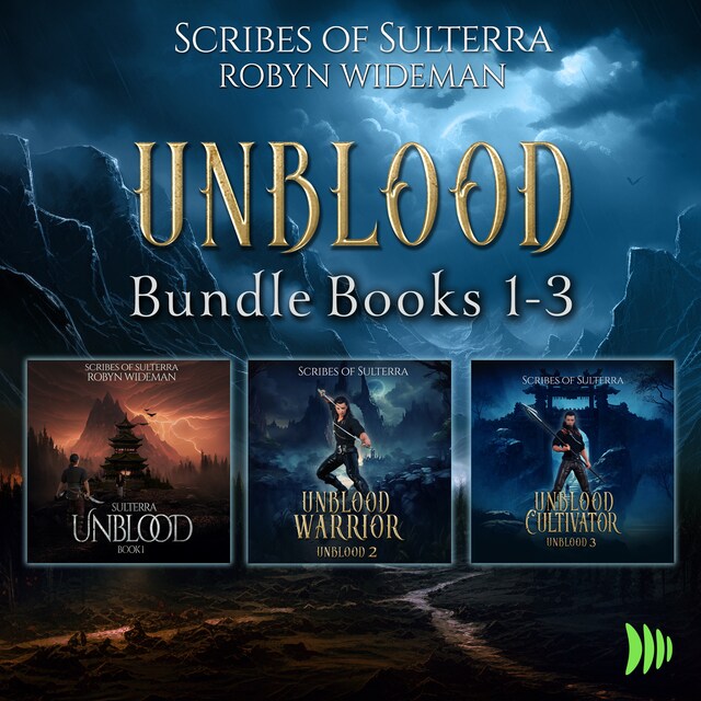 Bogomslag for Unblood: Books 1-3