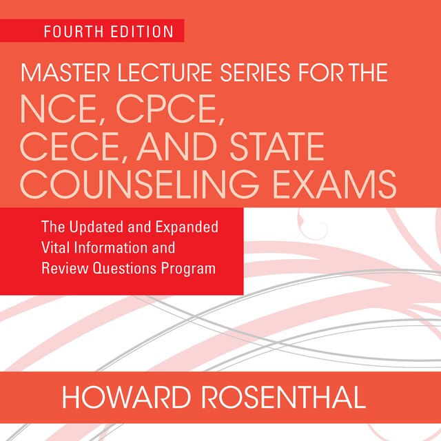 Kirjankansi teokselle Master Lecture Series for the NCE, CPCE, CECE, and State Counseling Exams