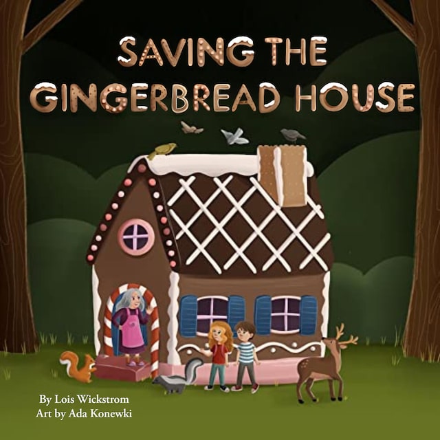 Book cover for Saving the Gingerbread House