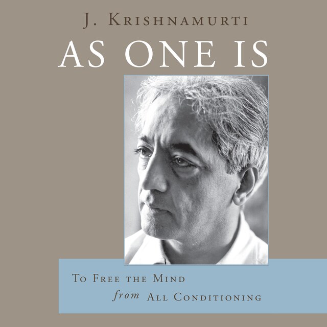 Book cover for As One Is