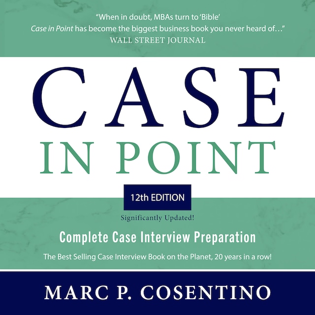 Portada de libro para Case in Point 12th Edition