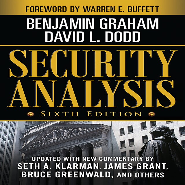 Copertina del libro per Security Analysis