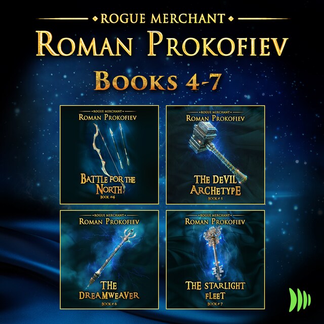 Copertina del libro per Rogue Merchant: Books 4-7