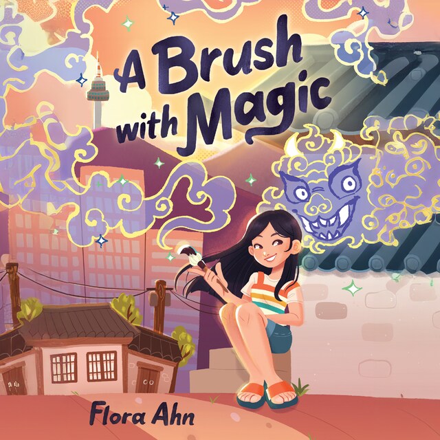 Book cover for A Brush with Magic