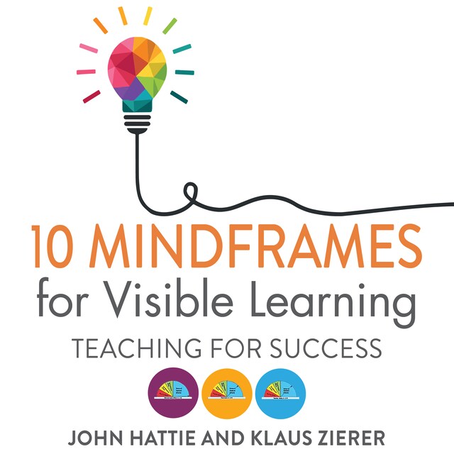 Book cover for 10 Mindframes for Visible Learning