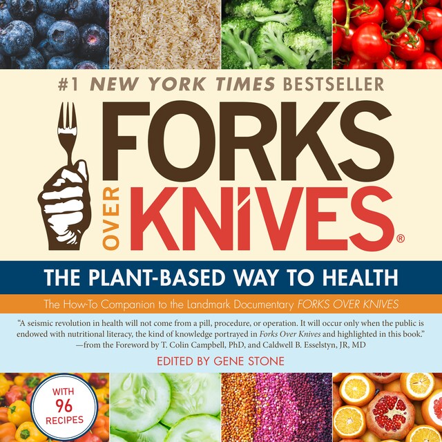 Book cover for Forks Over Knives