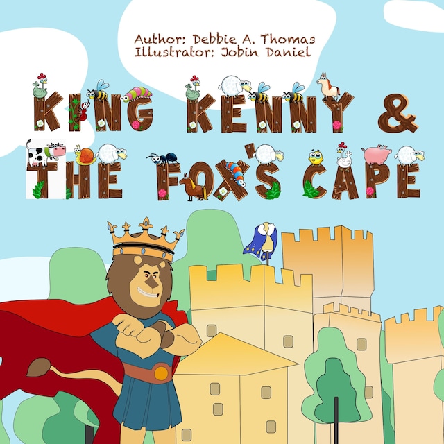 Kirjankansi teokselle King Kenny and the Fox’s Cape