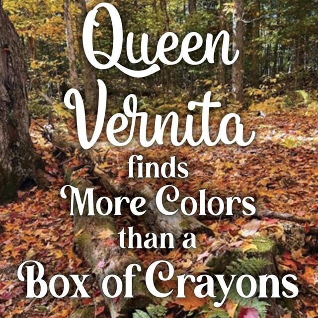 Kirjankansi teokselle Queen Vernita Finds More Colors Than a Box of Crayons