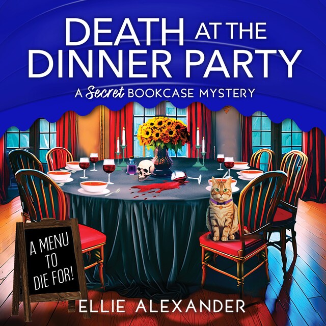 Couverture de livre pour Death at the Dinner Party