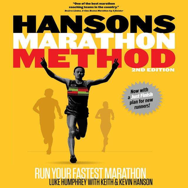 Kirjankansi teokselle Hansons Marathon Method