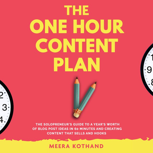 Book cover for The One Hour Content Plan