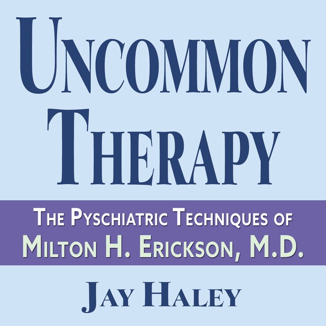 Book cover for Uncommon Therapy