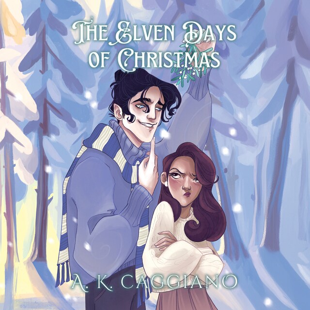 Copertina del libro per The Elven Days of Christmas