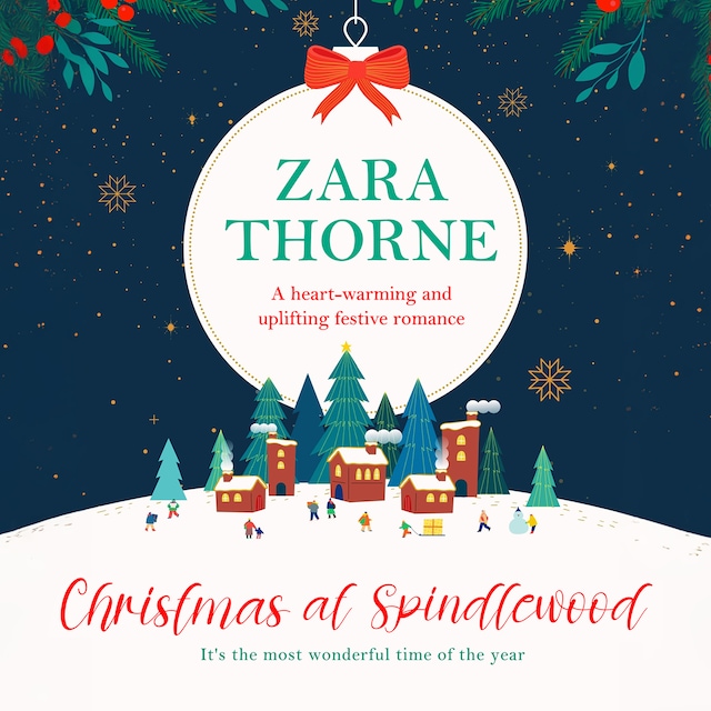 Book cover for Christmas at Spindlewood