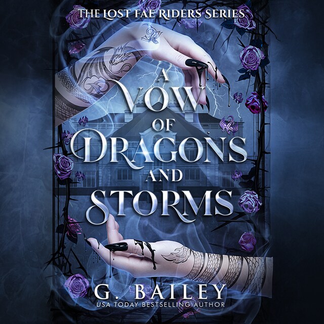 Book cover for A Vow of Dragons and Storms