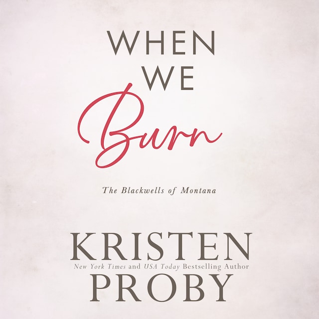 Portada de libro para When We Burn