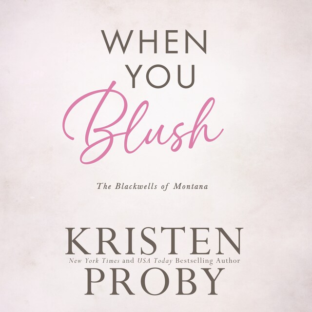 Book cover for When You Blush