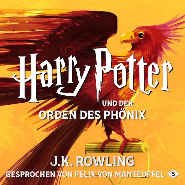 Copertina del libro per Harry Potter und der Orden des Phönix