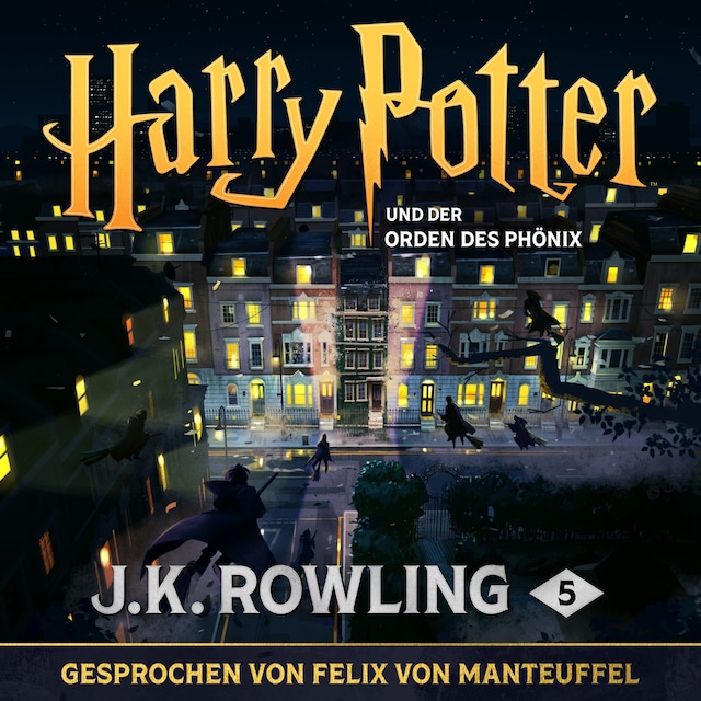 Buchcover für Harry Potter und der Orden des Phönix