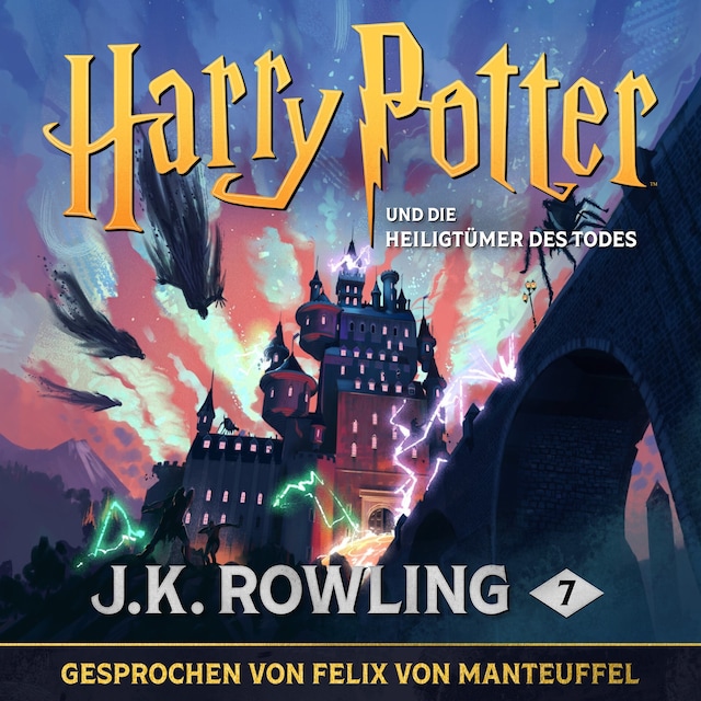 Buchcover für Harry Potter und die Heiligtümer des Todes