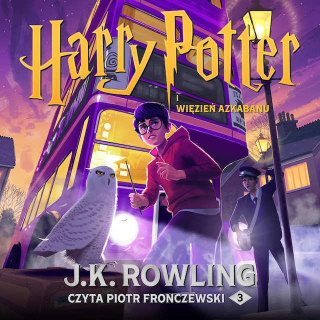 Boekomslag van Harry Potter i Więzień Azkabanu