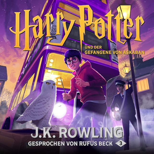 Kirjankansi teokselle Harry Potter und der Gefangene von Askaban