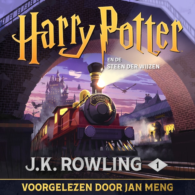 Kirjankansi teokselle Harry Potter en de Steen der Wijzen