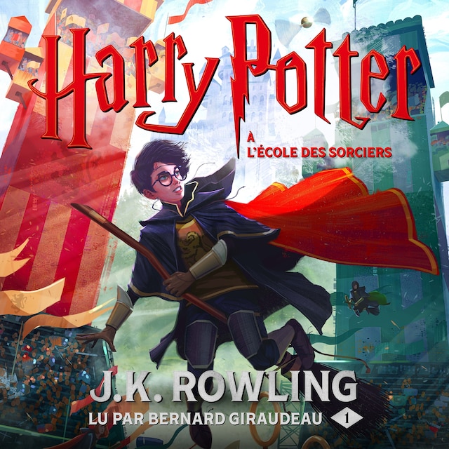Bokomslag för Harry Potter à L'école des Sorciers