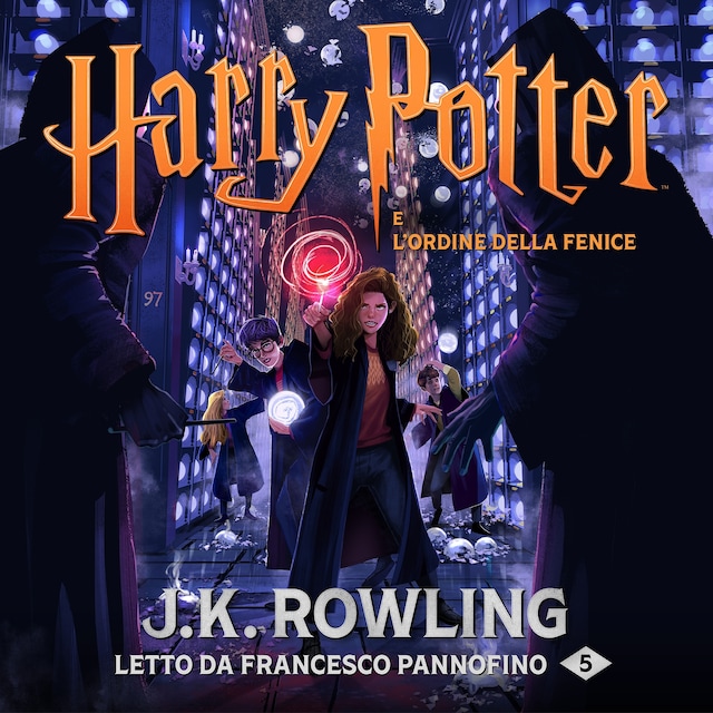 Couverture de livre pour Harry Potter e l'Ordine della Fenice
