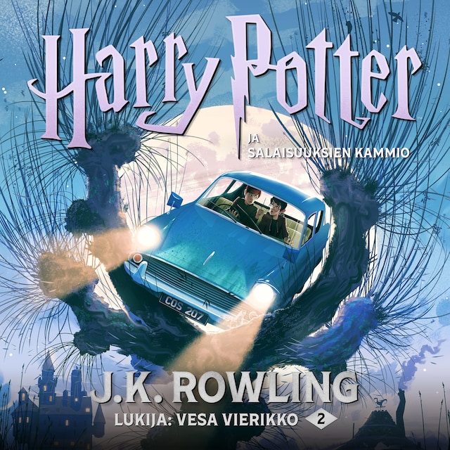 Kirjankansi teokselle Harry Potter ja salaisuuksien kammio