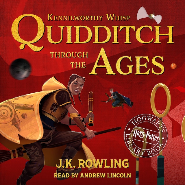 Copertina del libro per Quidditch Through the Ages