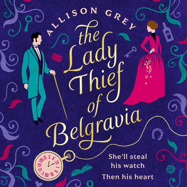 Portada de libro para The Lady Thief of Belgravia